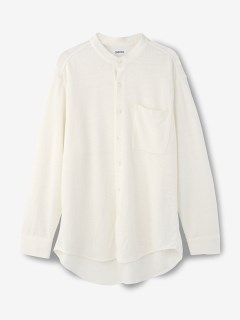 コーヘン(COOHEM)のリネンバンドカラーシャツ SHIRTS / シャツ