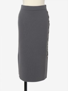クルチアーニ(Cruciani)のボタン付き タイトスカート SKIRTS / スカート