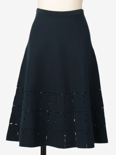 クルチアーニ(Cruciani)のアイレットミラノリブ スカート SKIRTS / スカート