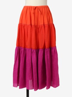 ストラスブルゴ(STRASBURGO)のカラーブロックスカート SKIRTS / スカート